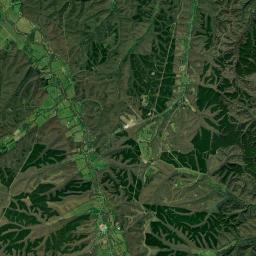 Deans Tennessee Satellite Map