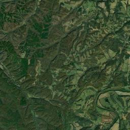 Kettle Mills Tennessee Satellite Map