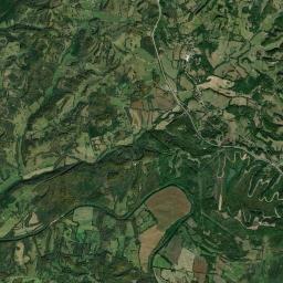 Santa Fe Tennessee Satellite Map