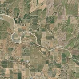 Estrella California map(satellite map)
