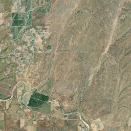 Bern California map(satellite map)