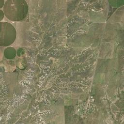 Channing Satellite Map