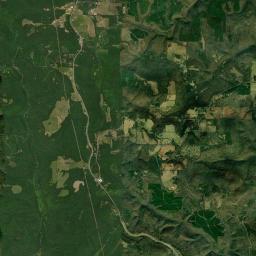 Botkinburg Arkansas map(satellite map)