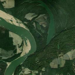 Fulton Tennessee Satellite Map