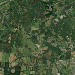 Poplar Top Tennessee Satellite Map