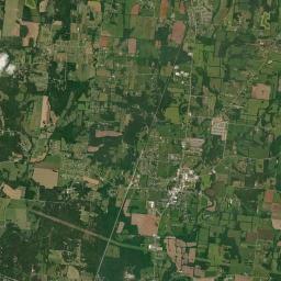 Thick Tennessee Satellite Map