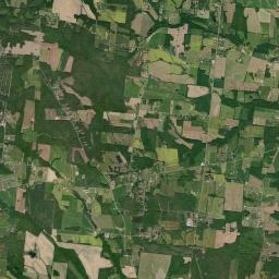 Pocahontas Tennessee Satellite Map