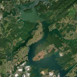 McGhee Tennessee Satellite Map