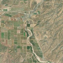 Shandon California map(satellite map)