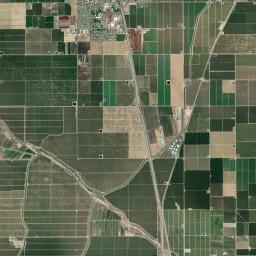 Calico California map(satellite map)
