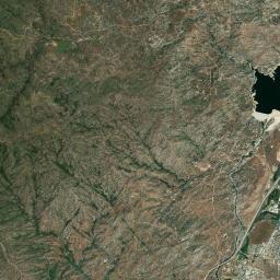 Keyesville California map(satellite map)