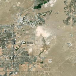 China Lake California map(satellite map)