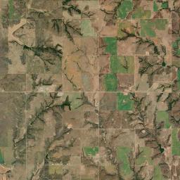 Custer County Satellite Map