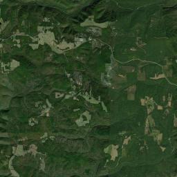 Dabney Arkansas map(satellite map)