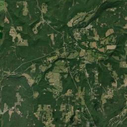 Shirley Arkansas Satellite Map