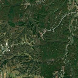 Blondy Tennessee Satellite Map