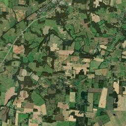 Vervilla Tennessee Satellite Map