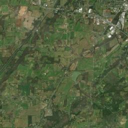 Wood Tennessee Satellite Map