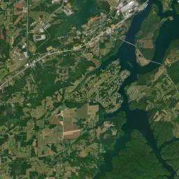 Vonore Tennessee Satellite Map
