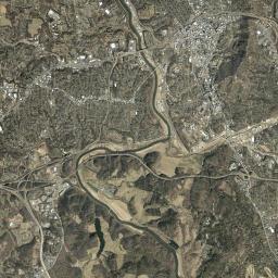Asheville Satellite Map