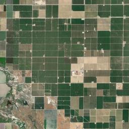 Semitropic California map(satellite map)