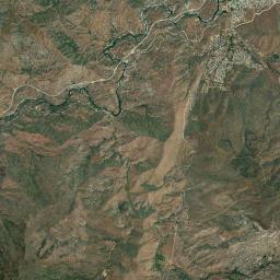 Bodfish California map(satellite map)