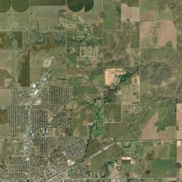 Pampa Satellite Map