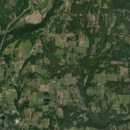 Cain Arkansas map(satellite map)