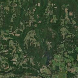 Piney Arkansas Satellite Map
