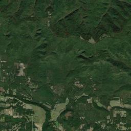 Strawberry Arkansas Satellite Map