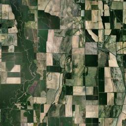Algoa Arkansas map(satellite map)