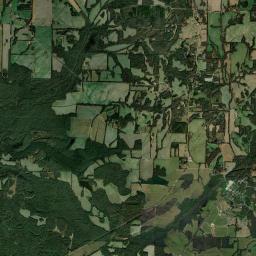 Mercer Tennessee Satellite Map