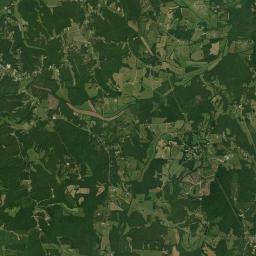 Red Walnut Tennessee Satellite Map