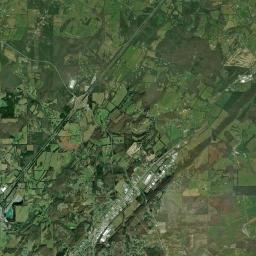 Tellico Hills Tennessee Satellite Map