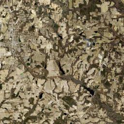 Angier Satellite Map