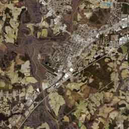 Johnston County Satellite Map