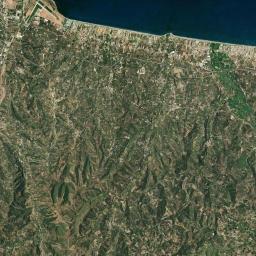 Geráni Satellite Map