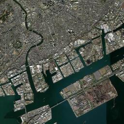 Kawasaki Satellite Map