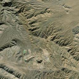 Mountain Pass California map(satellite map)