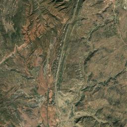 Oak Springs Arizona map(satellite map)