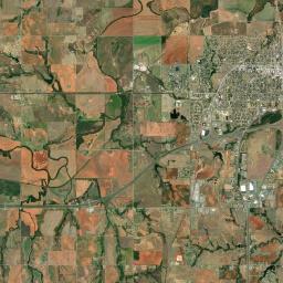 2229 West Gary Boulevard Clinton OK Satellite Map