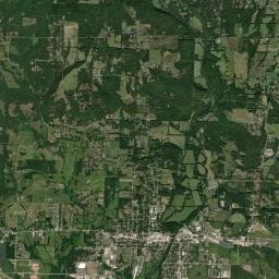 Clarksville Arkansas map(satellite map)