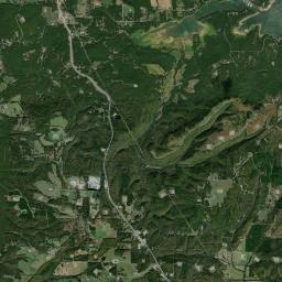 Choctaw Arkansas map(satellite map)