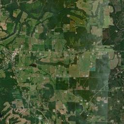 Clay Arkansas map(satellite map)