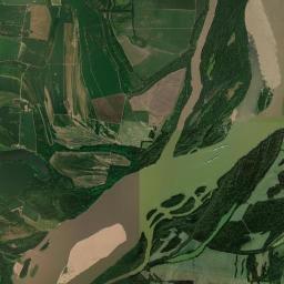 Deans Island Arkansas map(satellite map)