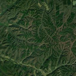 Leatherwood Tennessee Satellite Map