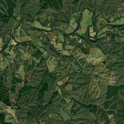 Topsy Tennessee Satellite Map