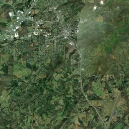 Westwood Heights Tennessee Satellite Map