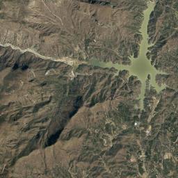 Lake Lure Satellite Map