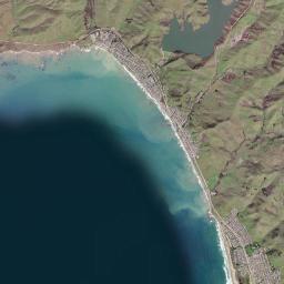 Cayucos California map(satellite map)